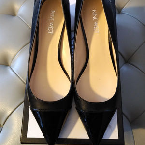 Nine West Black Block Heel Shoes